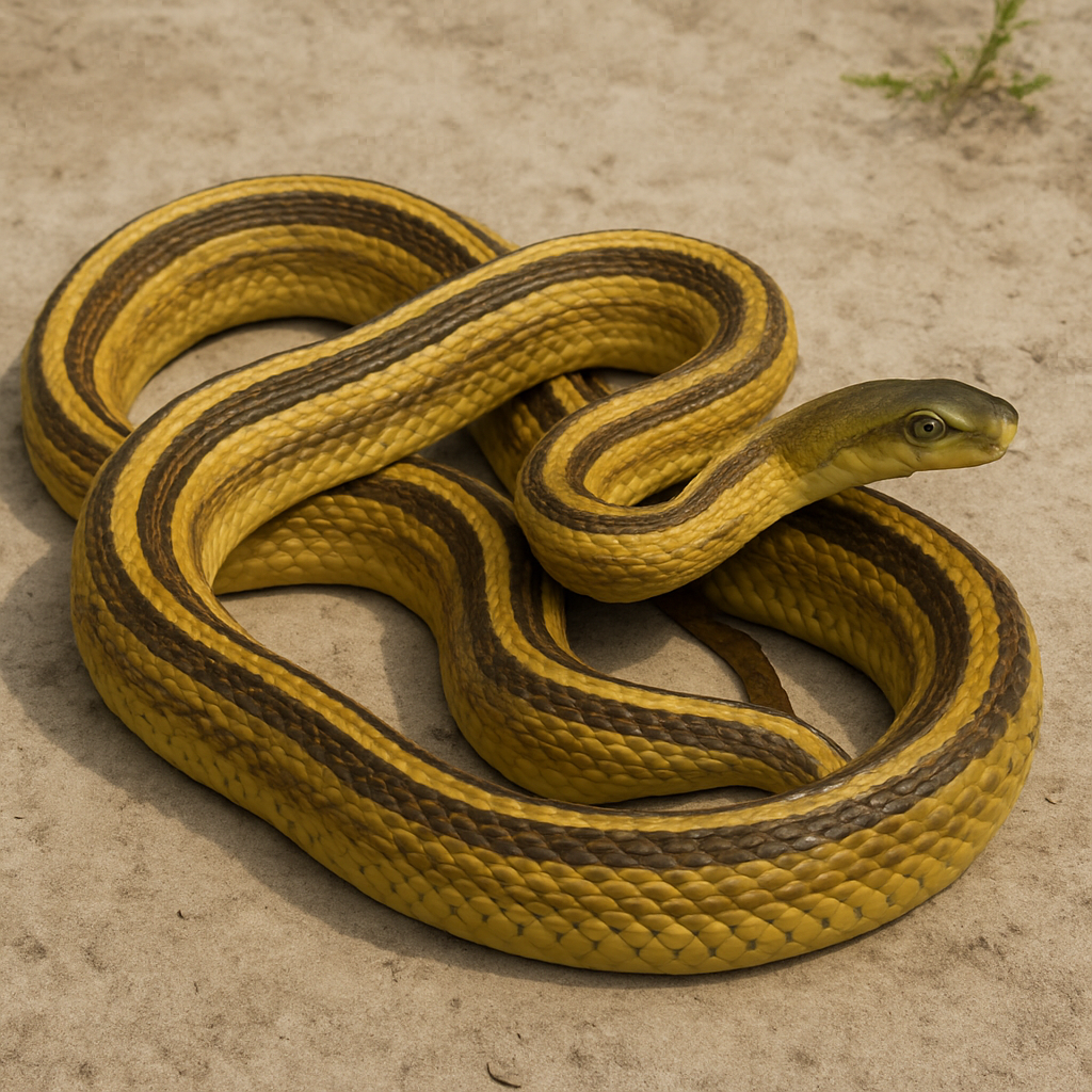 AI-generated representative reference image — adult coiled
