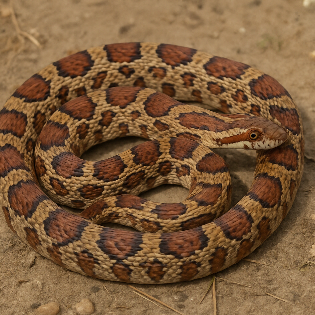 AI-generated representative reference image — adult coiled