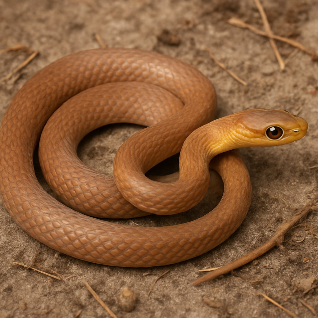 AI-generated representative reference image — adult coiled