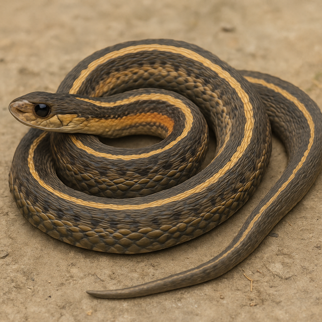AI-generated representative reference image — adult coiled