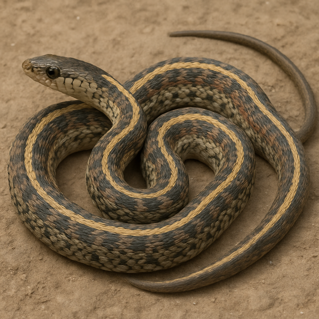 AI-generated representative reference image — adult coiled