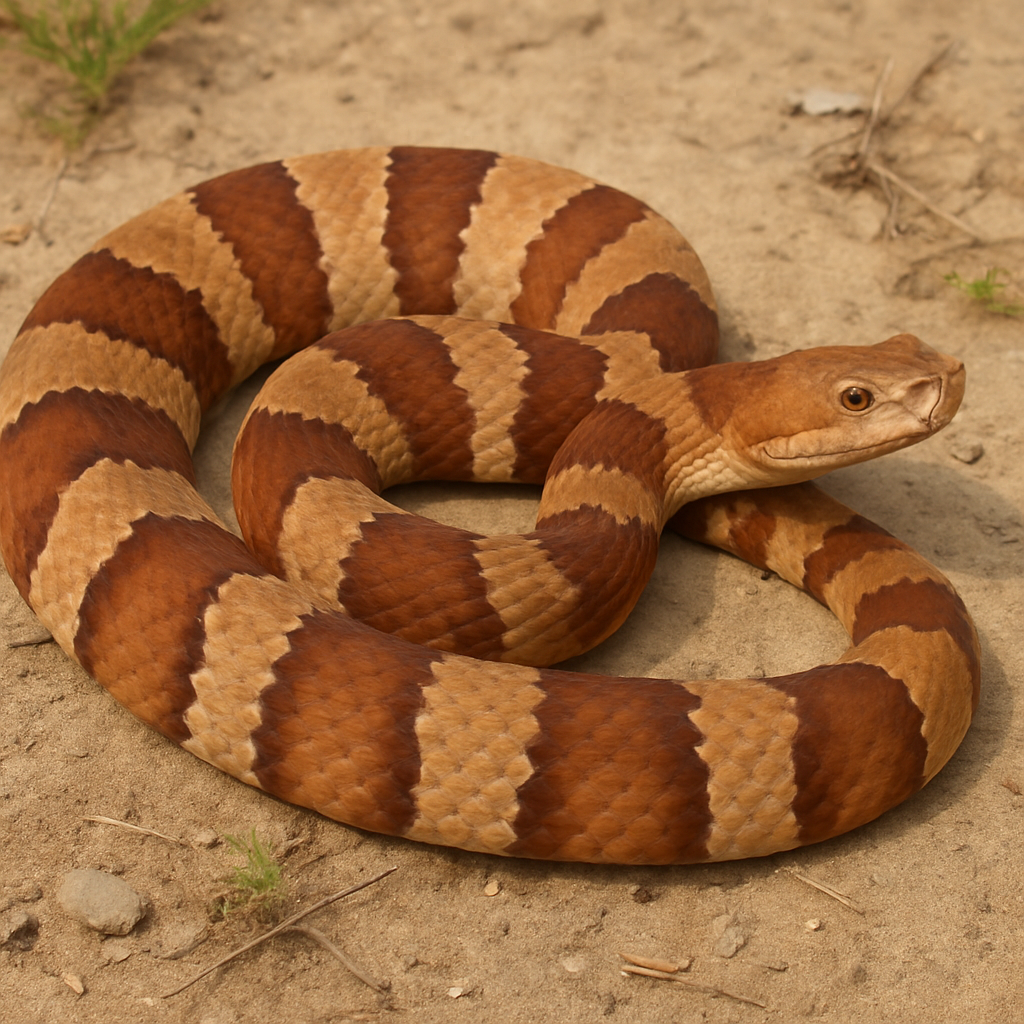 AI-generated representative reference image — adult coiled