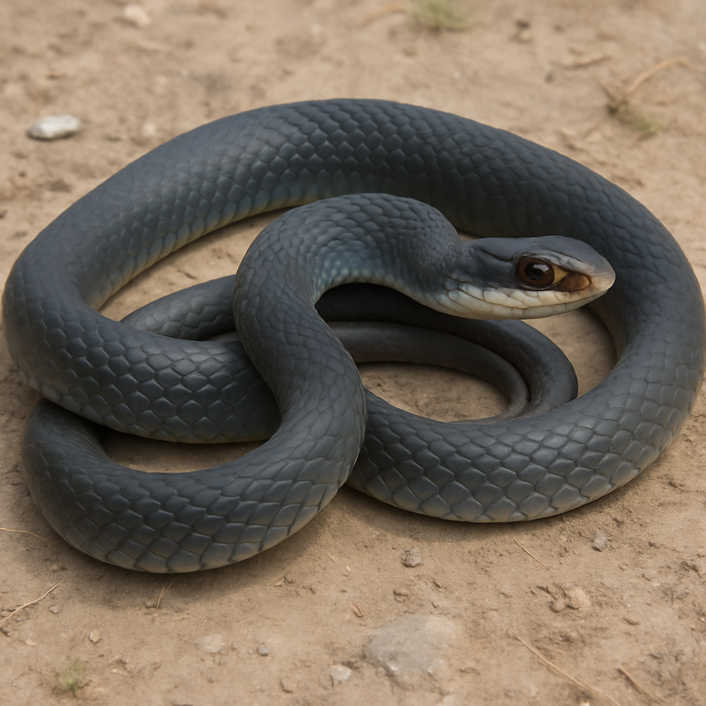 AI-generated representative reference image — adult coiled