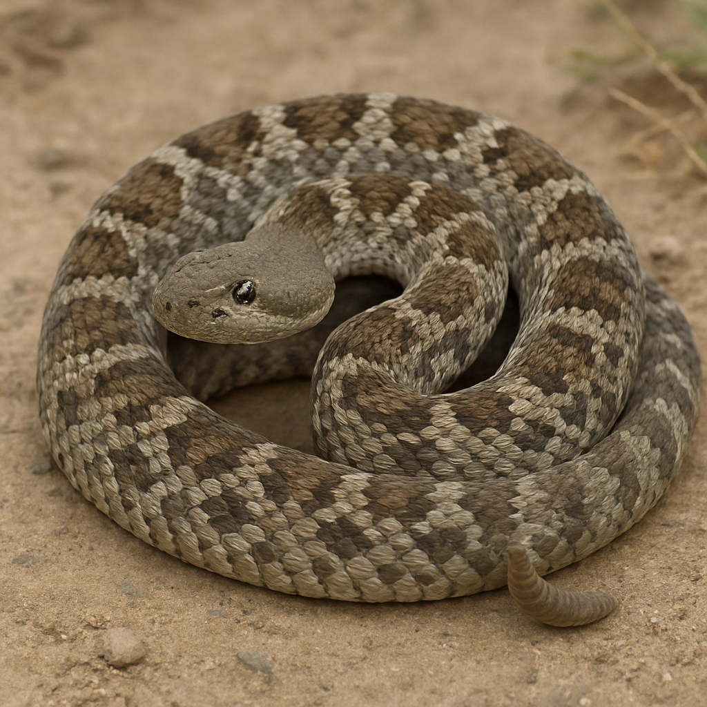 AI-generated representative reference image — adult coiled