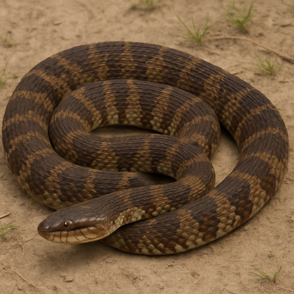 AI-generated representative reference image — adult coiled