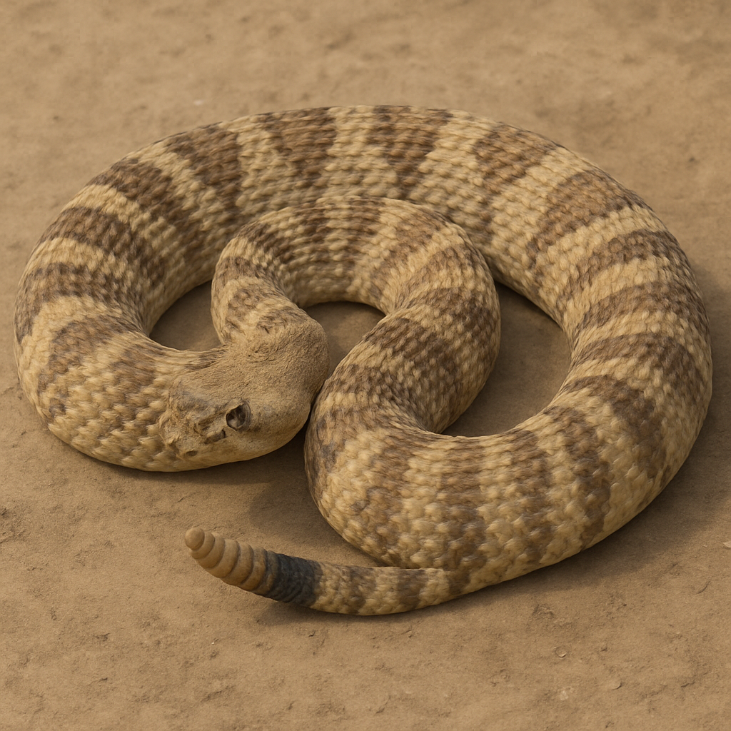AI-generated representative reference image — adult coiled