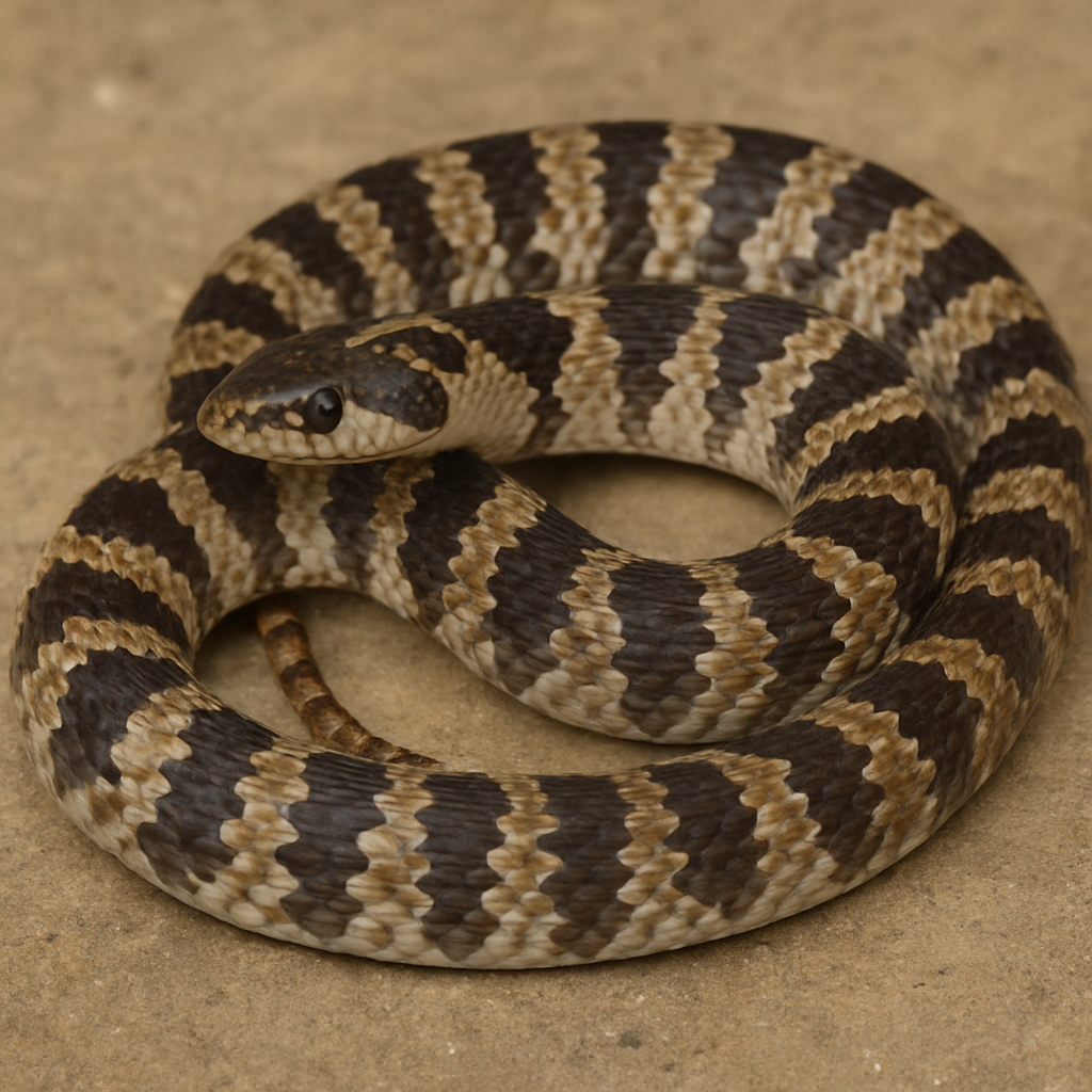 AI-generated representative reference image — adult coiled