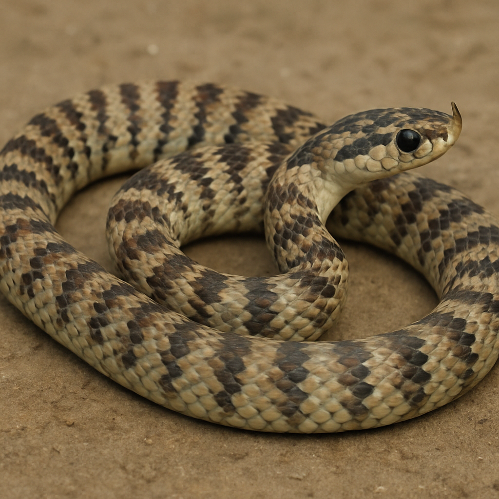 AI-generated representative reference image — adult coiled