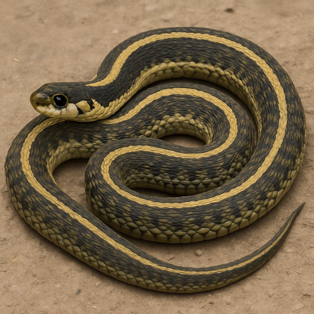 AI-generated representative reference image — adult coiled
