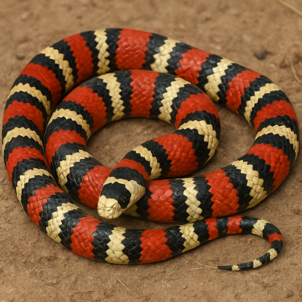 AI-generated representative reference image — adult coiled