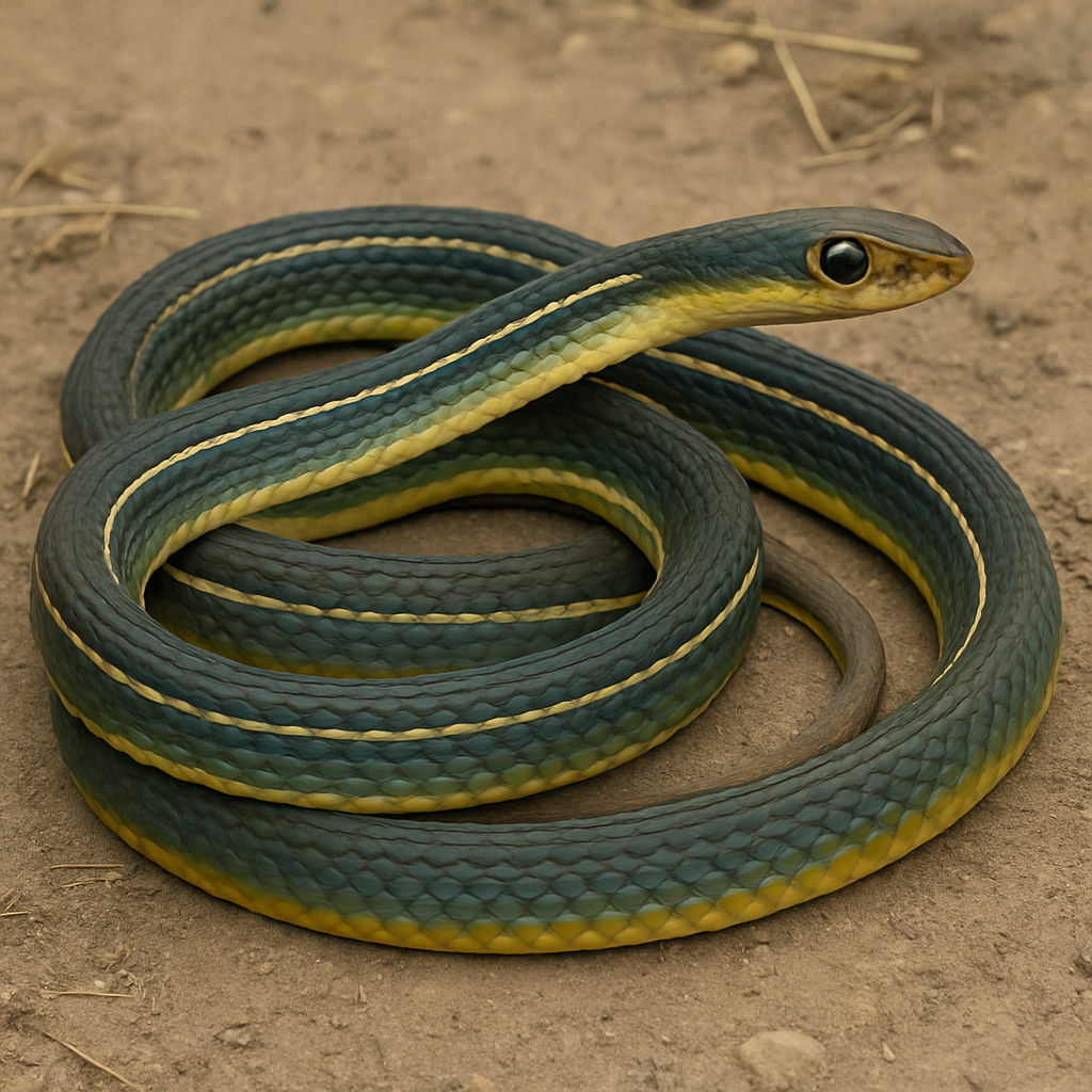 AI-generated representative reference image — adult coiled