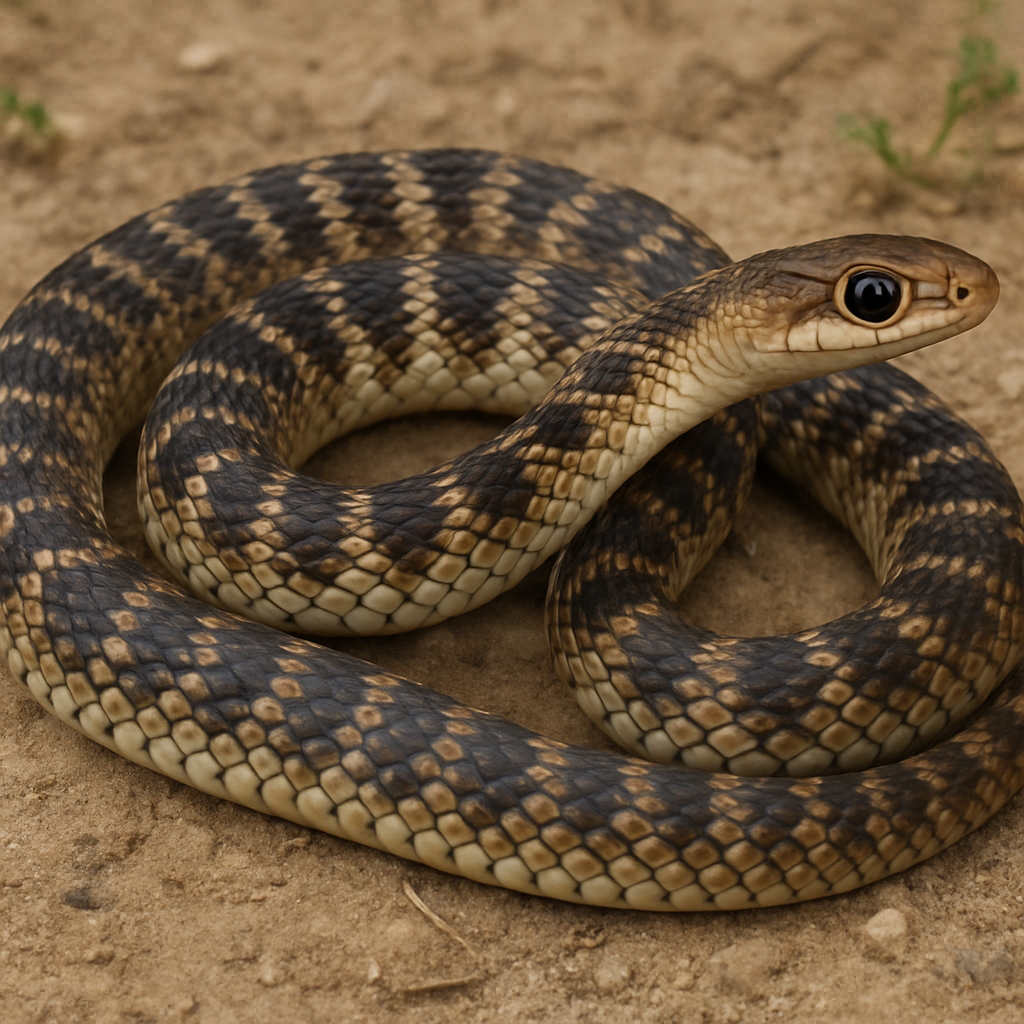 AI-generated representative reference image — adult coiled