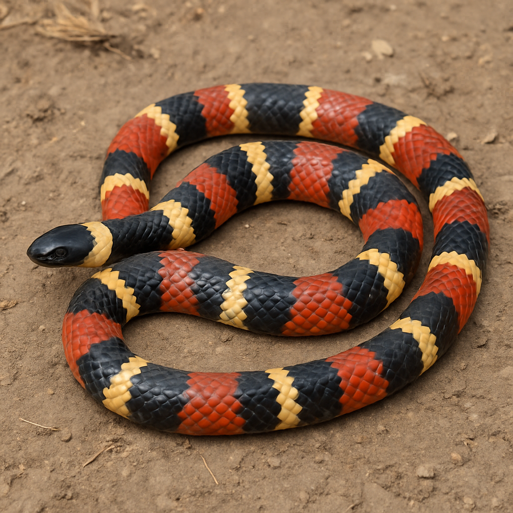 AI-generated representative reference image — adult coiled