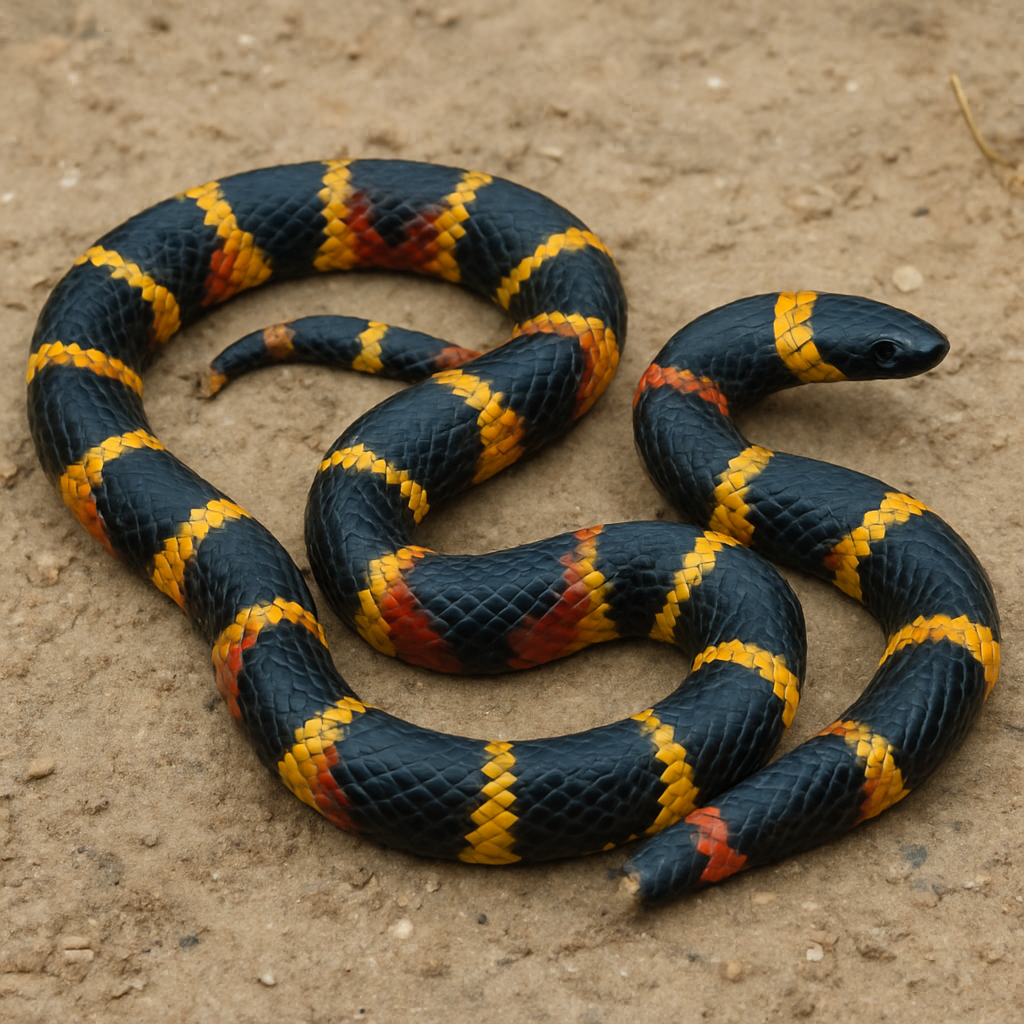AI-generated representative reference image — adult coiled