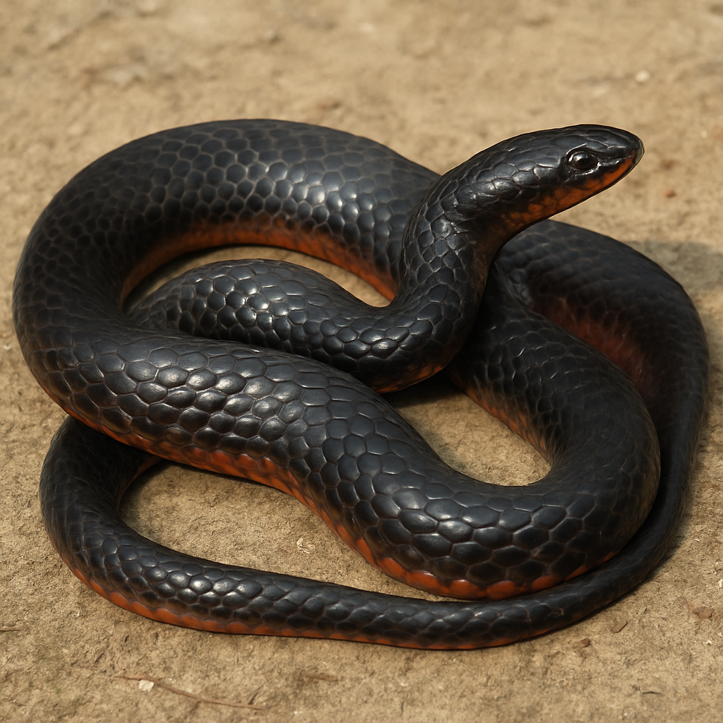 AI-generated representative reference image — adult coiled