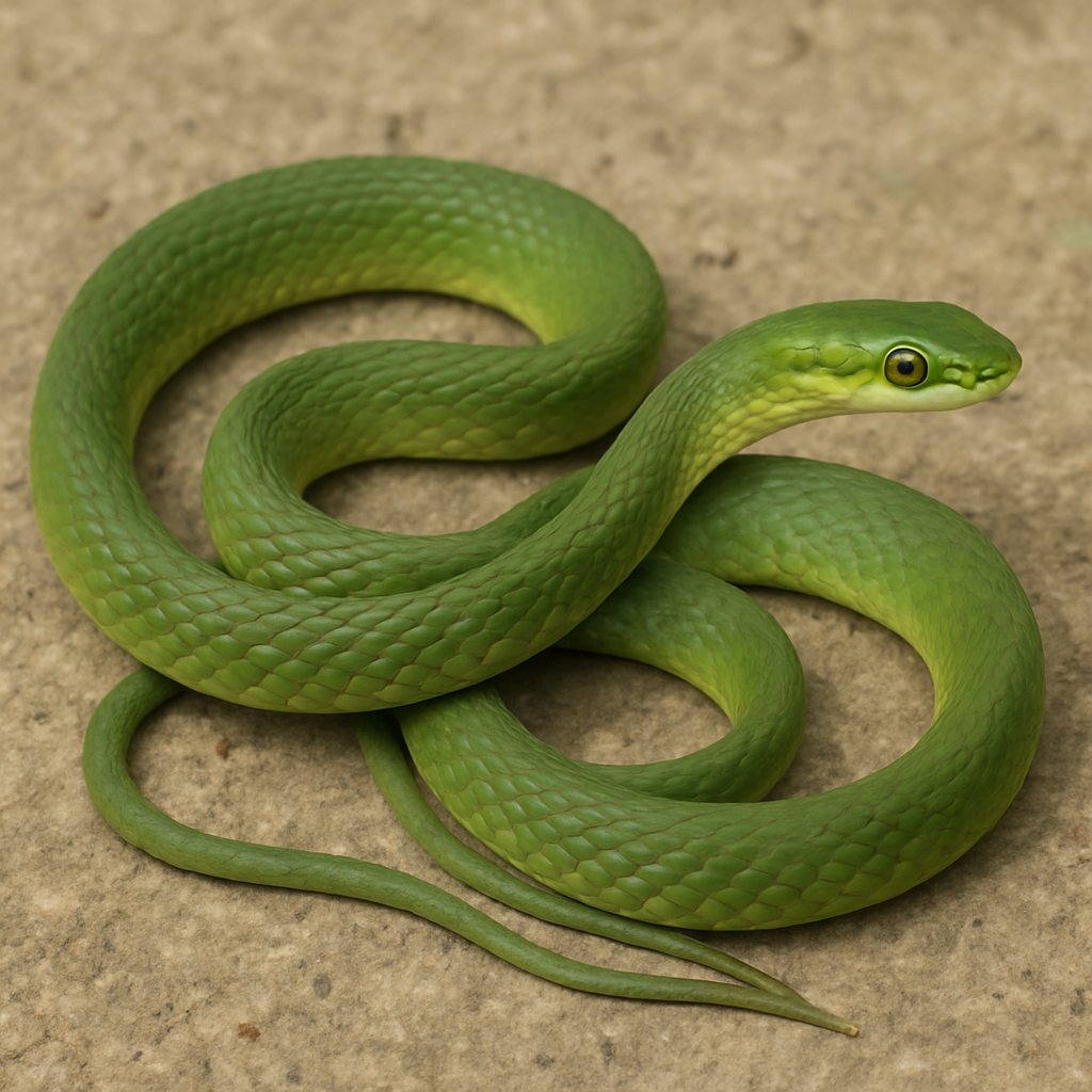 AI-generated representative reference image — adult coiled
