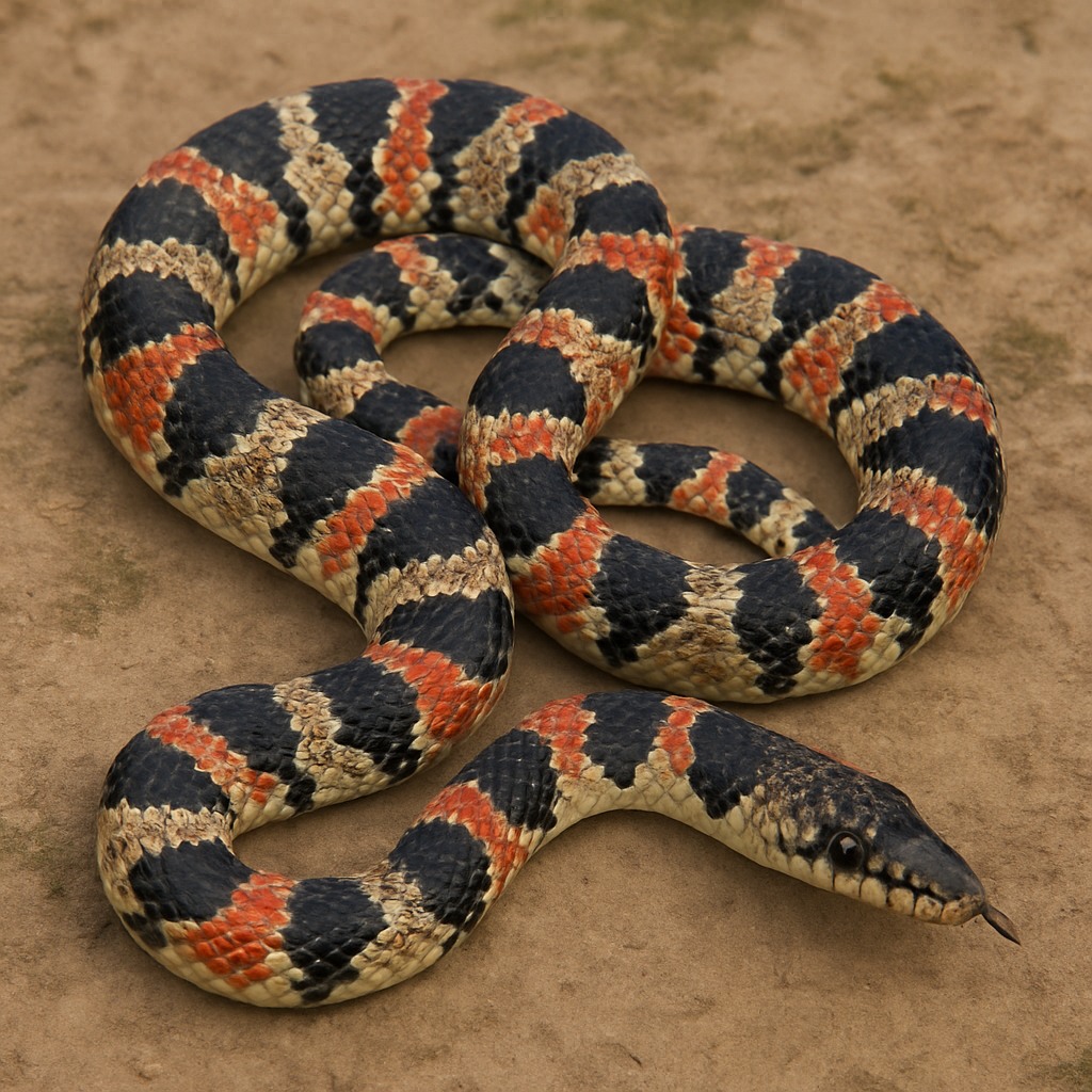 AI-generated representative reference image — adult coiled