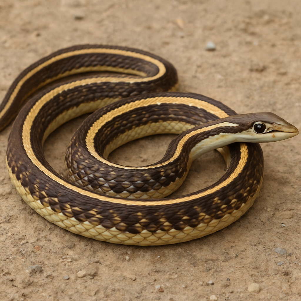 AI-generated representative reference image — adult coiled