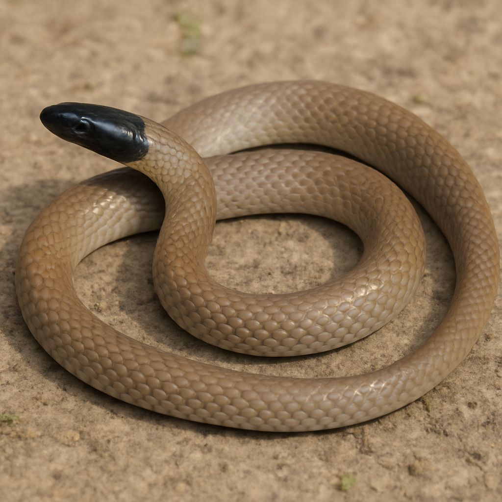 AI-generated representative reference image — adult coiled
