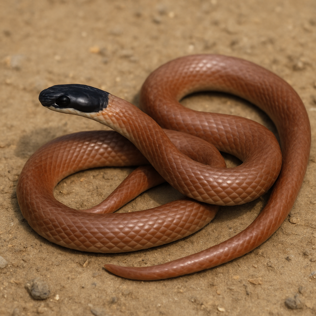 AI-generated representative reference image — adult coiled