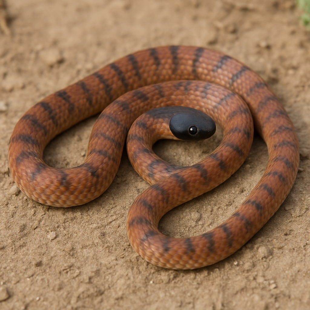 AI-generated representative reference image — adult coiled