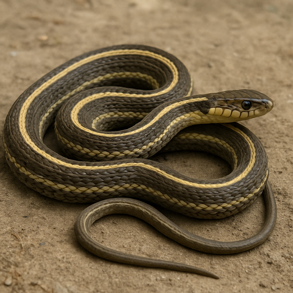 AI-generated representative reference image — adult coiled