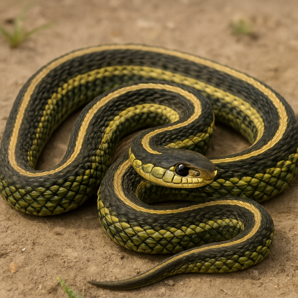 AI-generated representative reference image — adult coiled