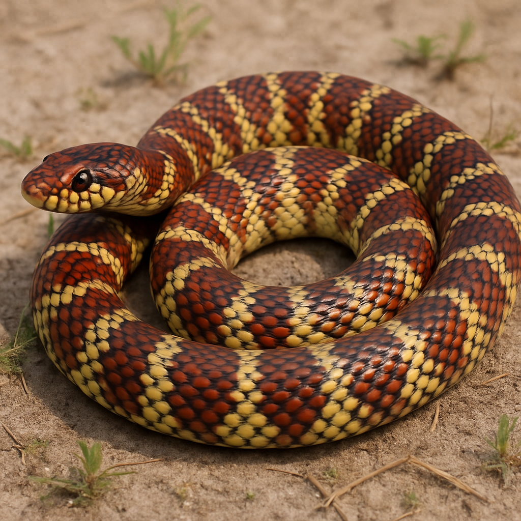 AI-generated representative reference image — adult coiled