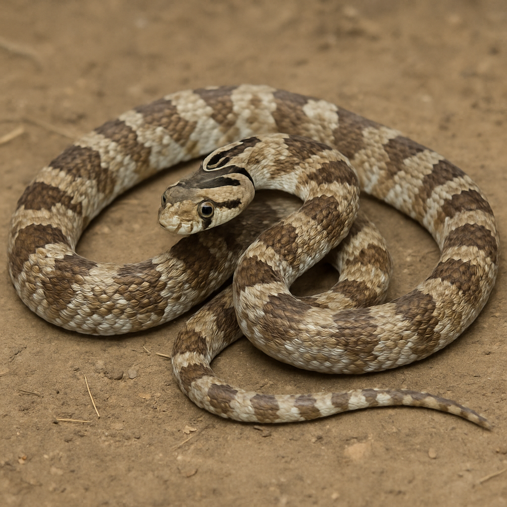 AI-generated representative reference image — adult coiled