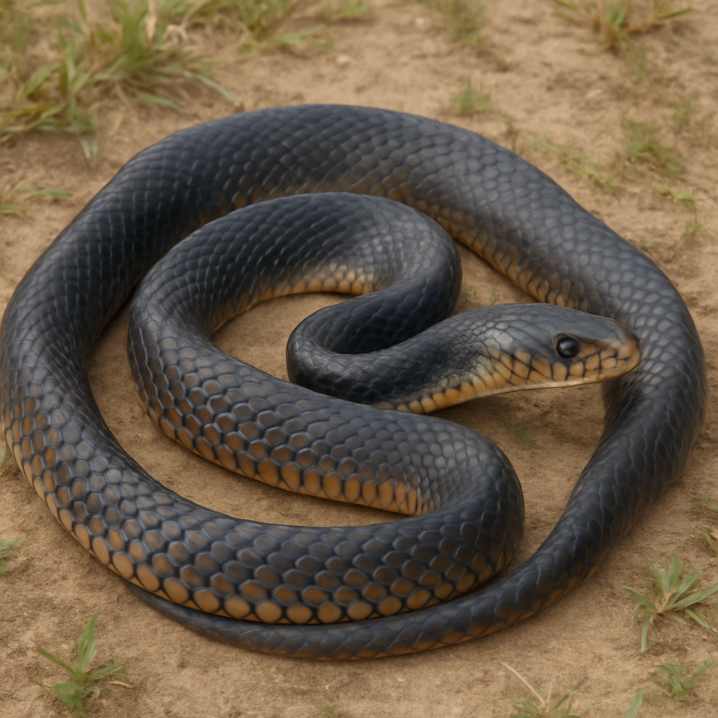 AI-generated representative reference image — adult coiled
