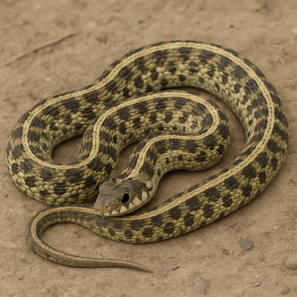 AI-generated representative reference image — adult coiled