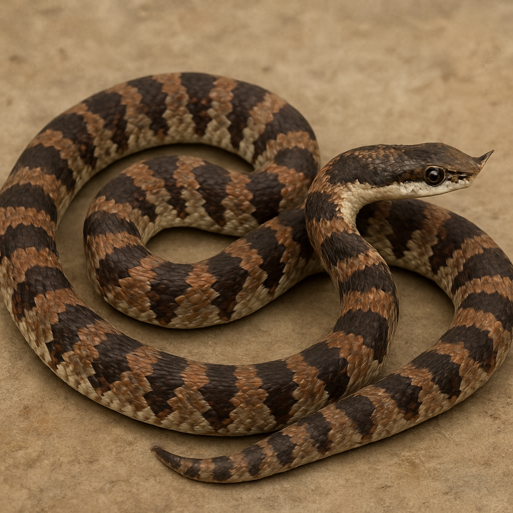 AI-generated representative reference image — adult coiled