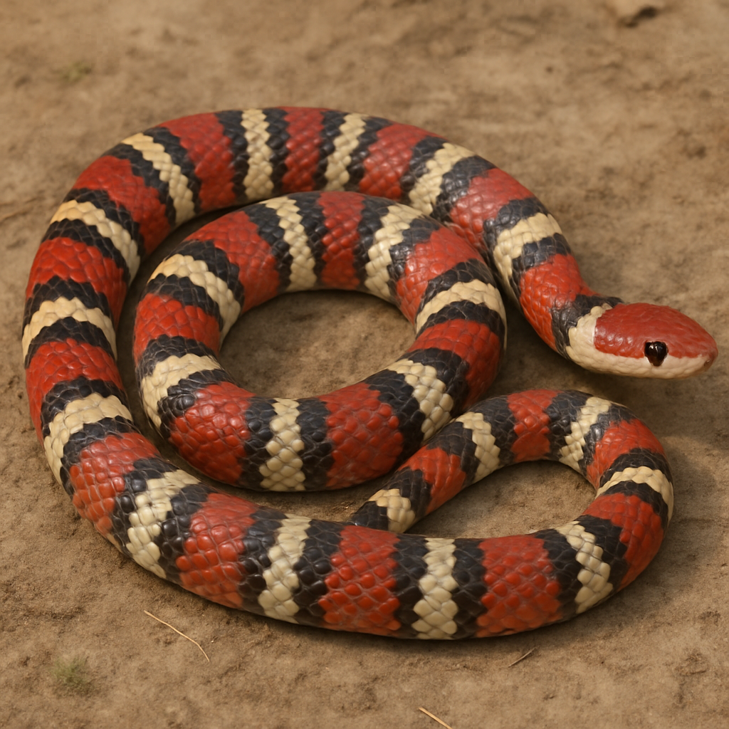 AI-generated representative reference image — adult coiled