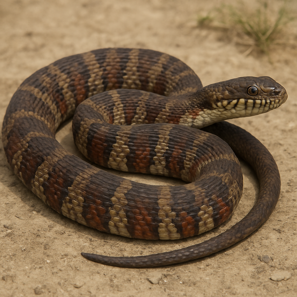 AI-generated representative reference image — adult coiled