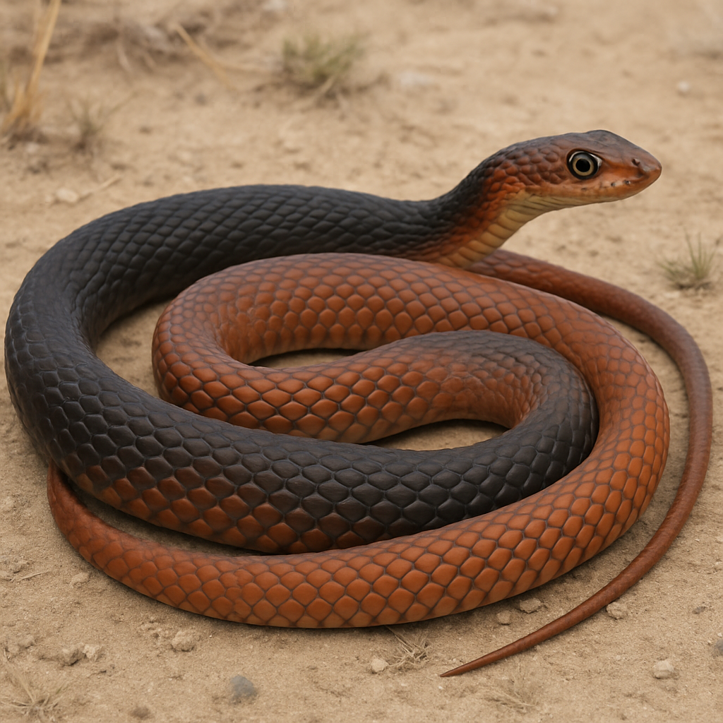 AI-generated representative reference image — adult coiled