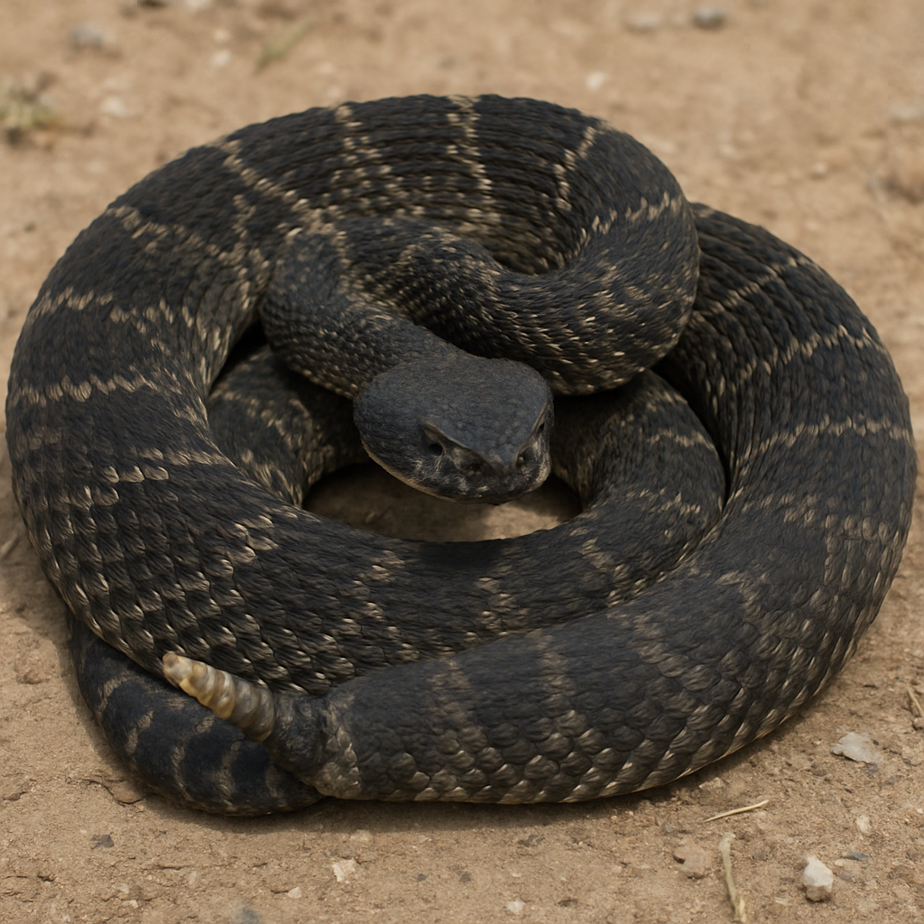 AI-generated representative reference image — adult coiled