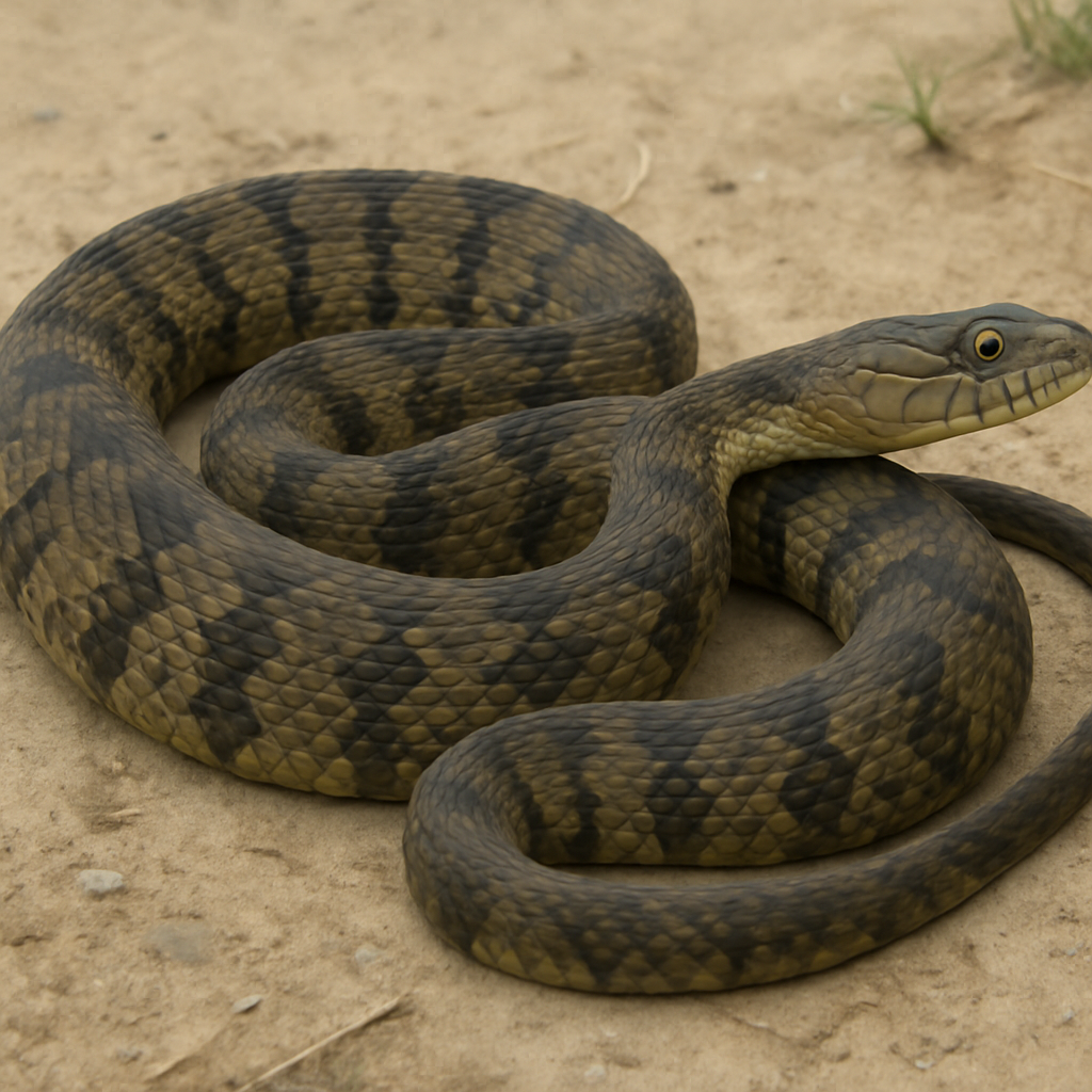 AI-generated representative reference image — adult coiled