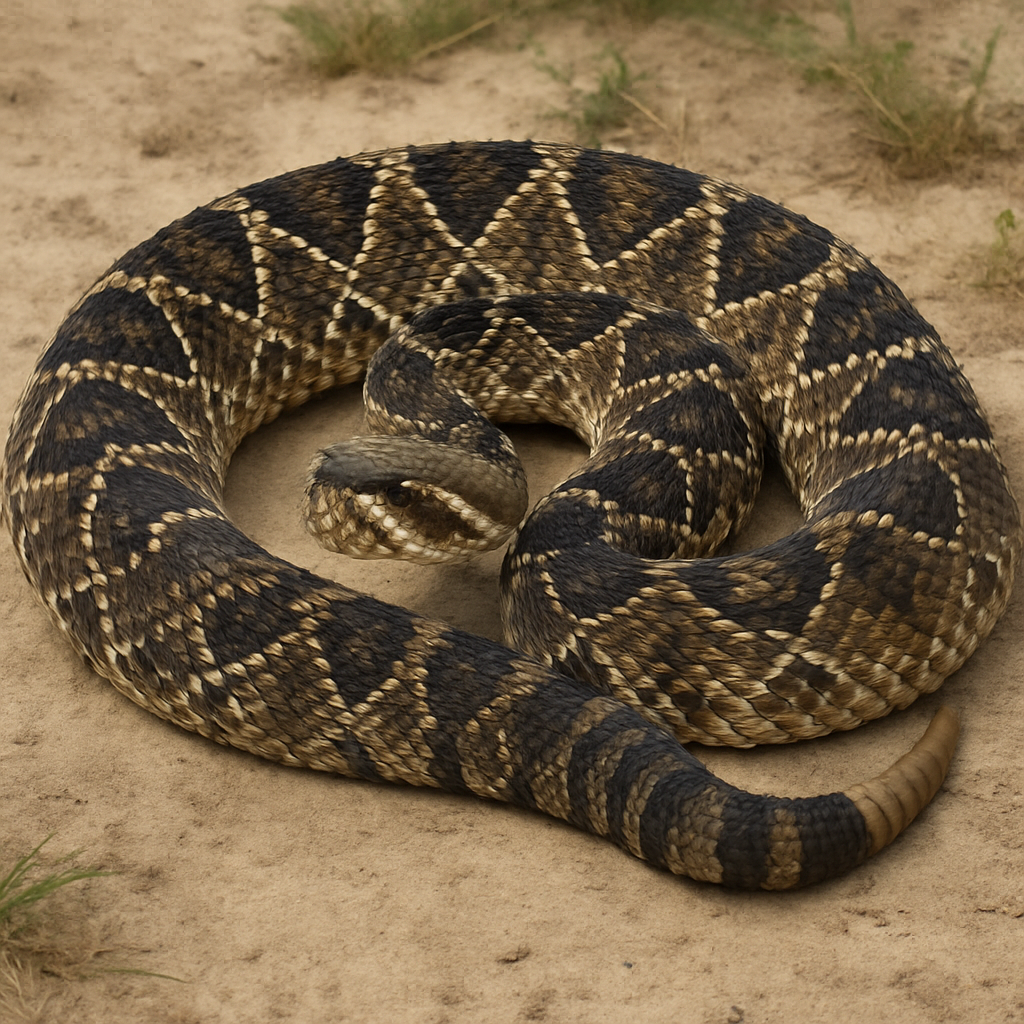 AI-generated representative reference image — adult coiled