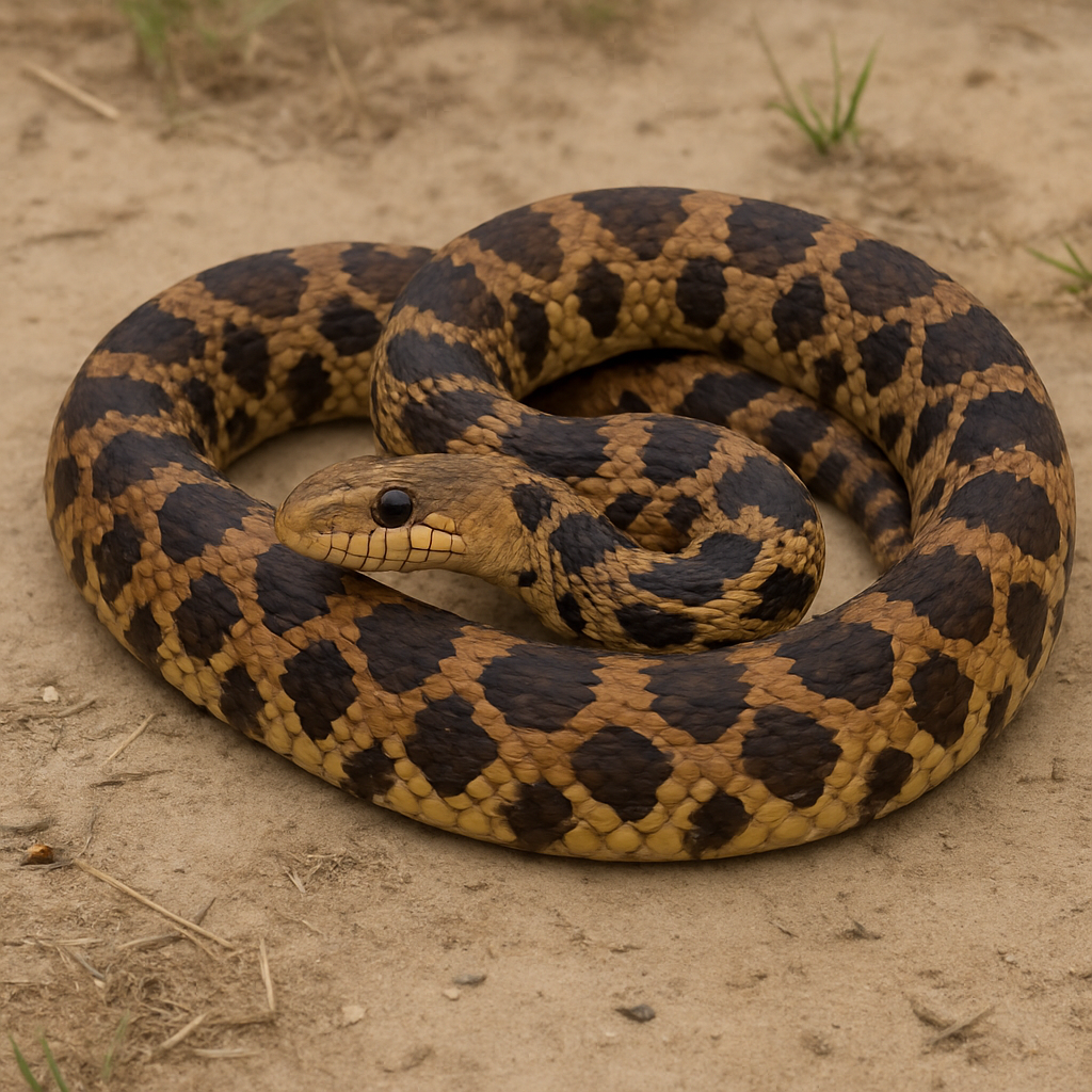 AI-generated representative reference image — adult coiled