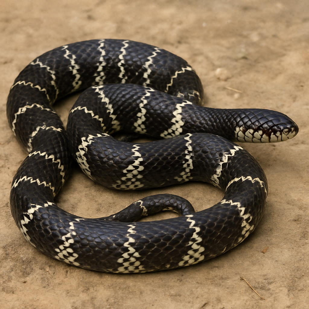 AI-generated representative reference image — adult coiled