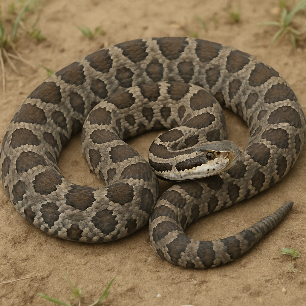 AI-generated representative reference image — adult coiled