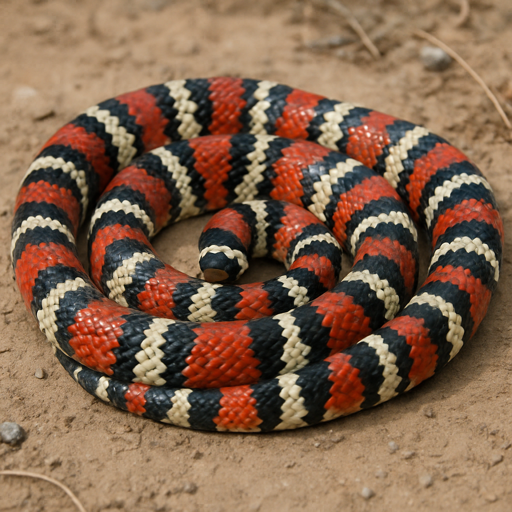 AI-generated representative reference image — adult coiled