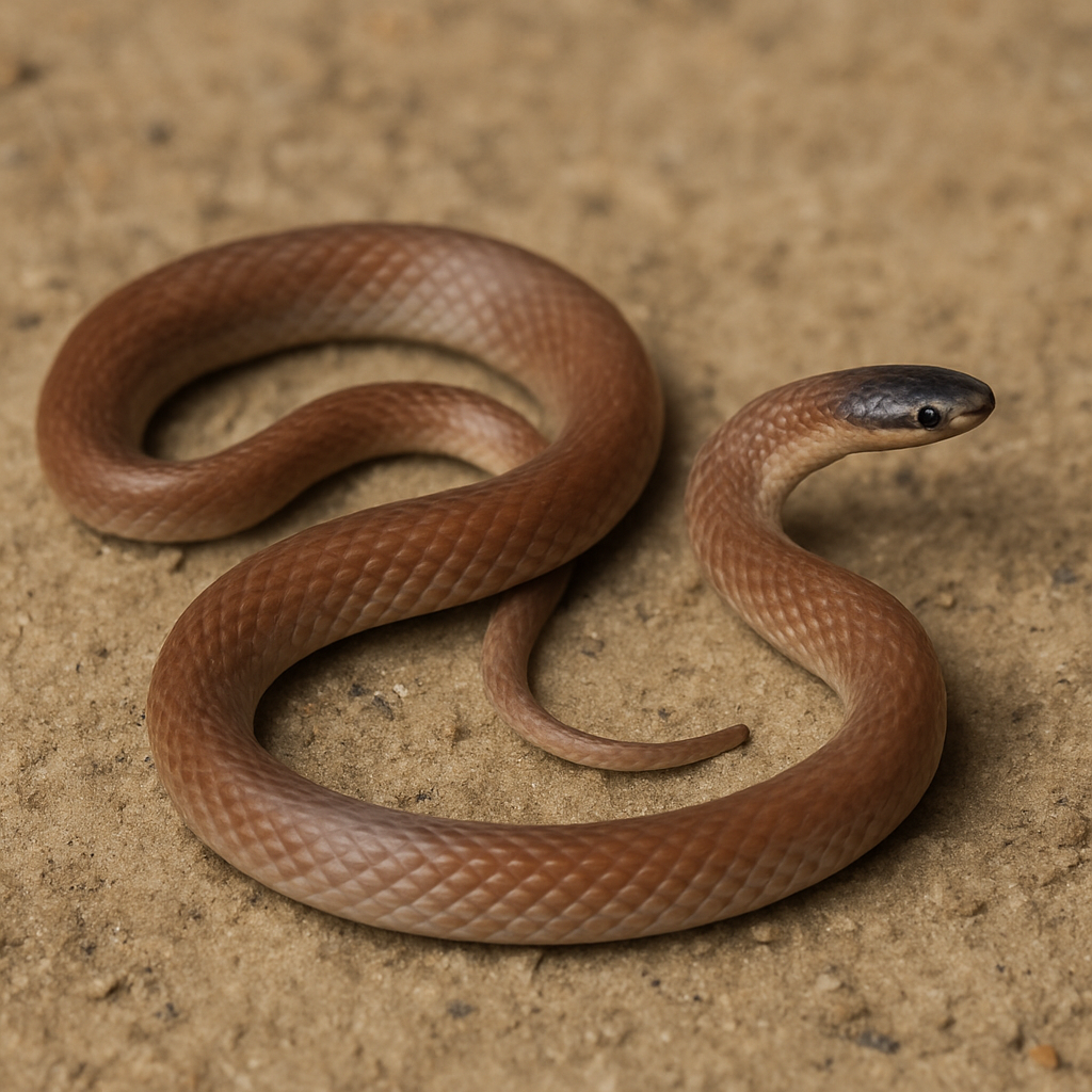 AI-generated representative reference image — adult coiled