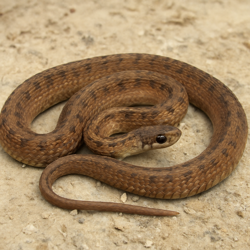 AI-generated representative reference image — adult coiled