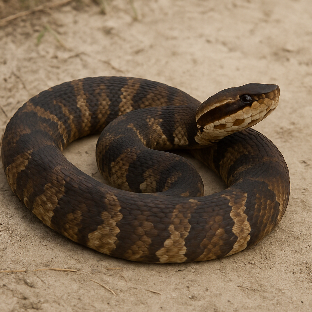 AI-generated representative reference image — adult coiled