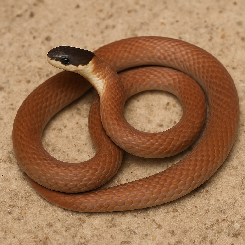AI-generated representative reference image — adult coiled