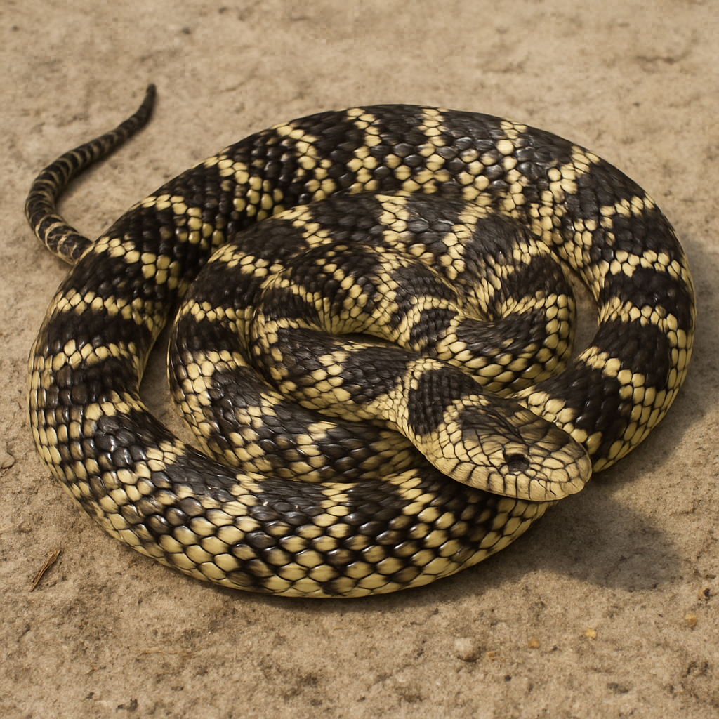 AI-generated representative reference image — adult coiled