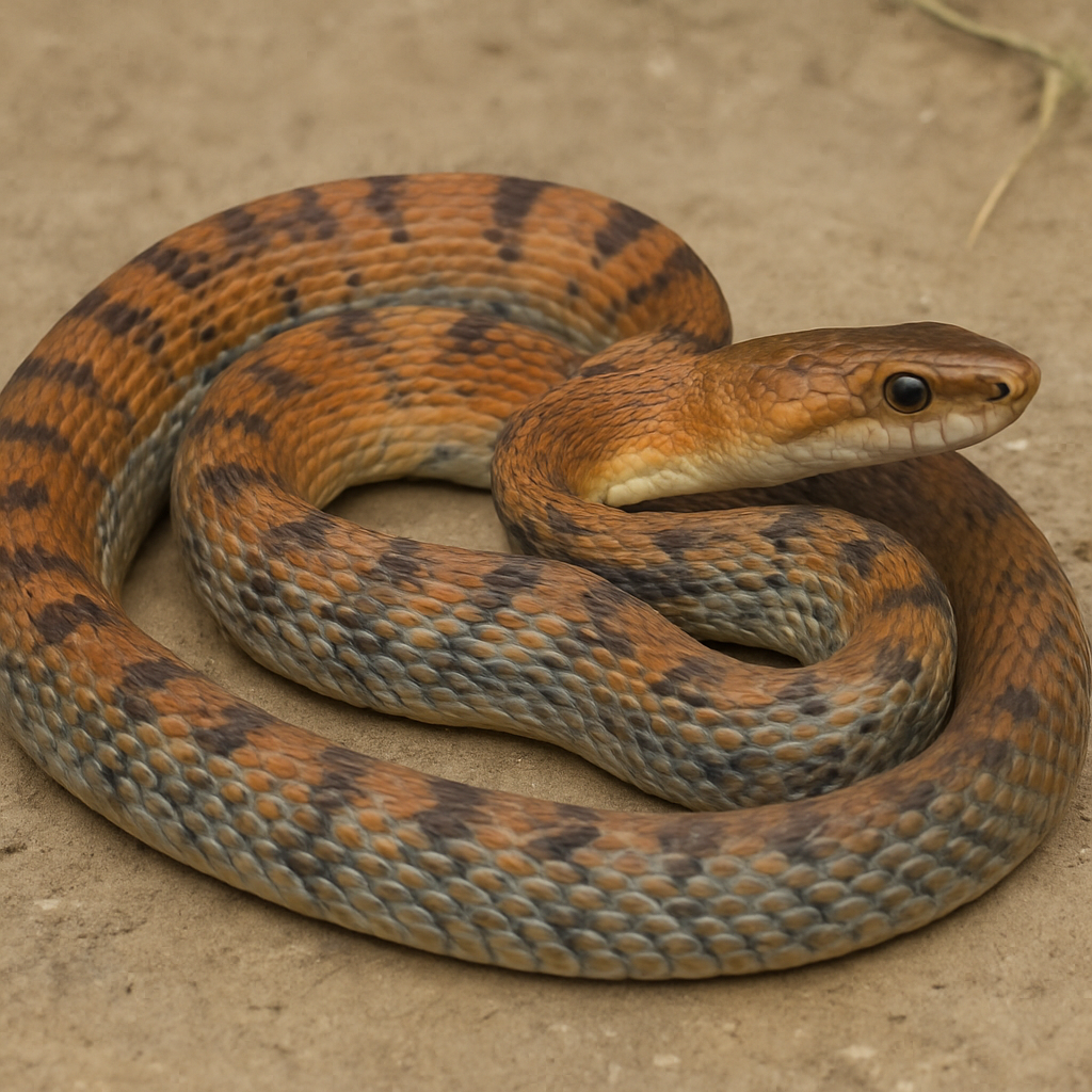 AI-generated representative reference image — adult coiled