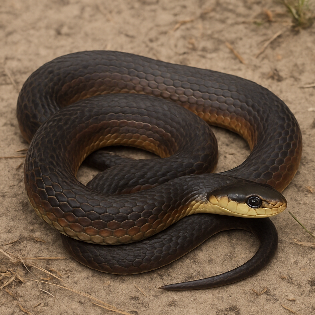 AI-generated representative reference image — adult coiled
