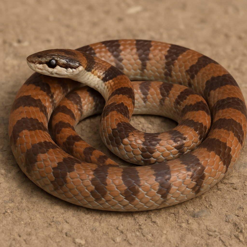 AI-generated representative reference image — adult coiled